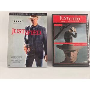 Justified DVD Bundle Lot Complete Season 1 & Season 5 : The Final Season